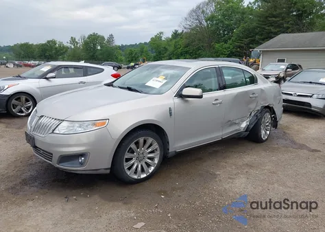 2009 Lincoln Mks z USA, uszkodzony, nr VIN 1LNHM93R79G620964